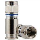 CONECTOR PARA COAXIAL DE COMPRESIÓN MACHO TIPO F SLCU-6 DE HOLLAND - RG6