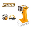 KIT TALADRO + LLAVE DE IMPACTO + AMOLADORA + ROTOMARTILLO + LINTERNA INGCO (CKLI2058)