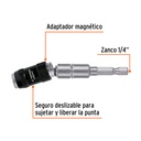 ADAPTADOR ARTICULADO DE 90 MM MAGNÉTICO PARA PUNTAS, EXPERT TRUPER (PUDE-9090)
