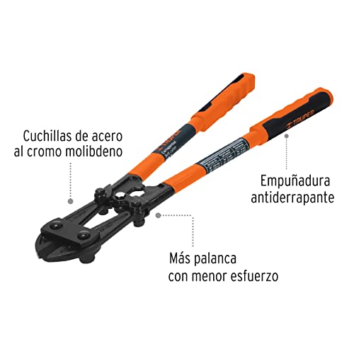 CORTAPERNOS - CIZALLA 30'' (75cm), PROFESIONAL, TRUPER 12834 (CP-30X)
