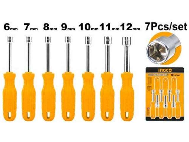 SET 7 DESTORNILLADOR DADOS INGCO (HKNSD0701)