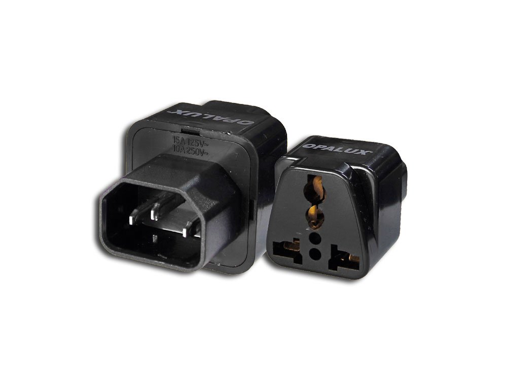 ADAPTADOR ENCHUFE CON TOMA TIERRA PARA UPS (OP-603-RNG)