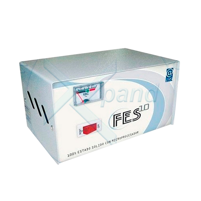 ESTABILIZADOR ELISE - FASE FES-10, SÓLIDO, 1.0KVA, 220V, 4 TOMAS (FES-10)