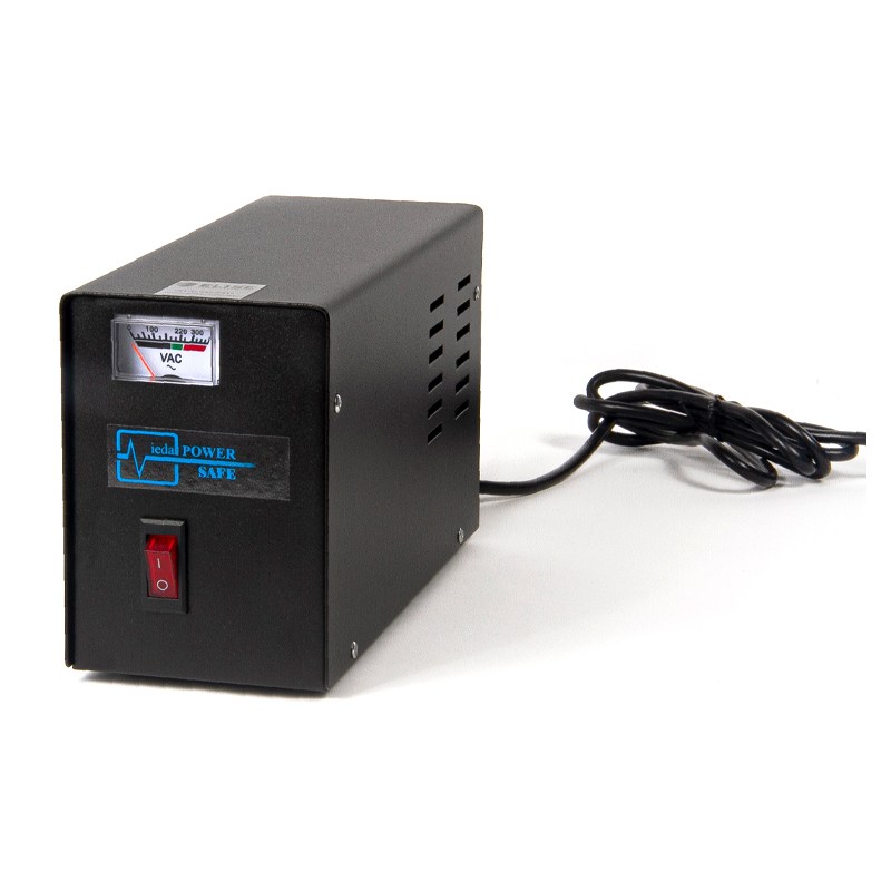 ESTABILIZADOR ELISE IEDA PODER SAFE, SOLIDO, 1.5KVA, 220VAC, 4 TOMAS A 220VAC. (LCR15-4.5%)