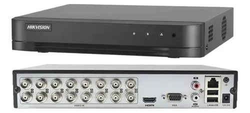 DVR 16CH 1HDD CASE METAL CON AUDIO HIKVISION (HK-DS7216HGHI-M1(S))