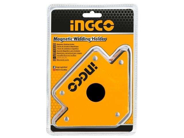 SOPORTE - ESCUADRA MAGNETICA 5" 75LBS INGCO (AMWH75051)