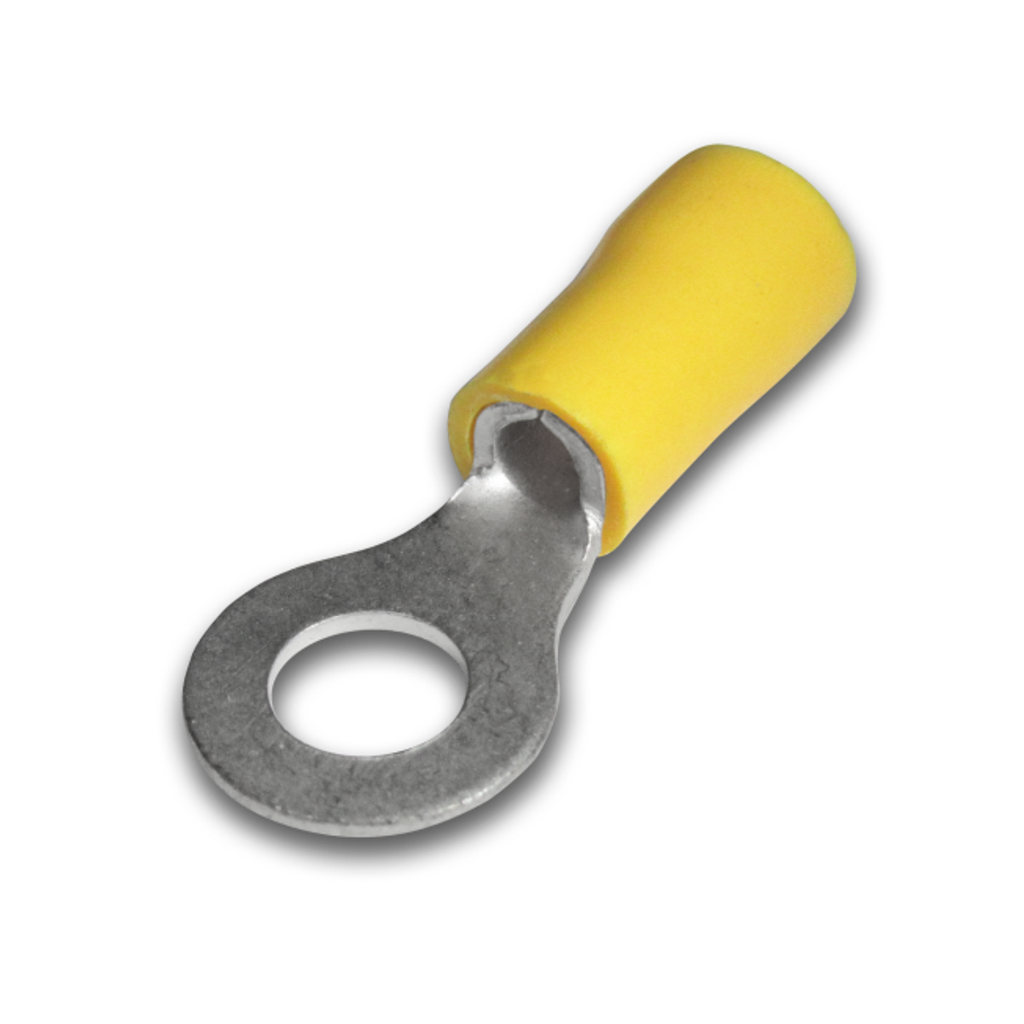 TERMINAL OJO - AMARILLO 10-12AWG 5/32 (4.3MM) 100UND CNHOWDER (RV5.5-4)