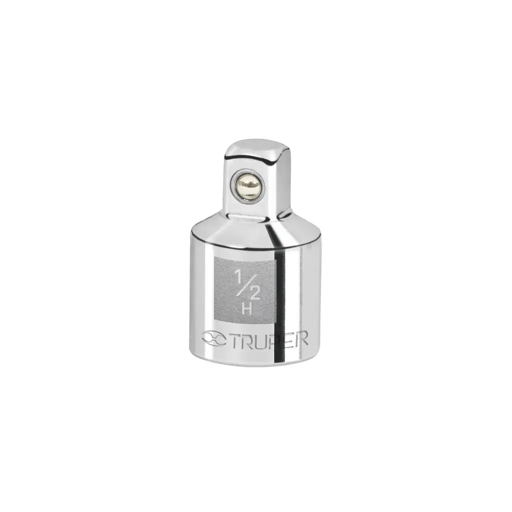 ADAPTADOR PARA MATRACA DE CUADRO 1/2"(H) A CUADRO 3/8"(M), TRUPER 13422 (A-5254)