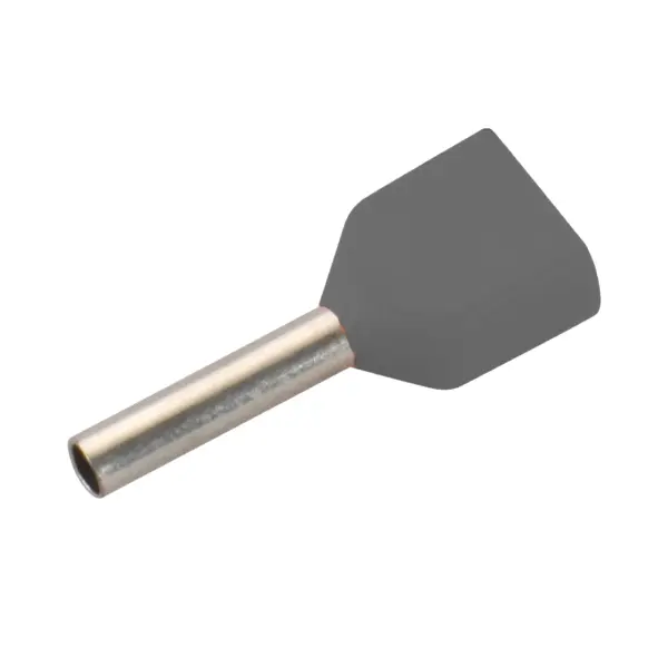 TERMINAL SOBREMOLDEADO DOBLE  12AWG (4mm²) - PLOMO 100UND CNHOWDER (TE4012)