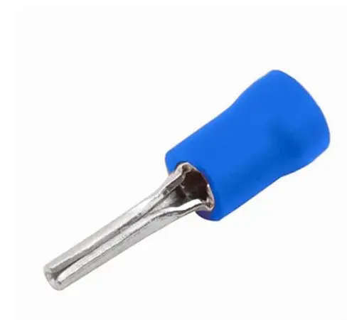 TERMINAL AISLADO TIPO PIN 16-14 AWG - AZUL 100UND CNHOWDER (PTV2-12)