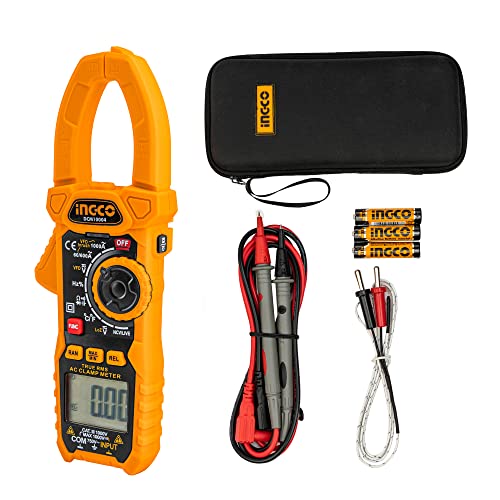 PINZA AMPERIMÉTRICA TENAZA DIGITAL AC 100AMP INGCO (DCM10004)