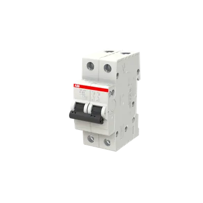 INTERRUPTOR TERMOMAGNETICO 6/10KA 230V 2P 63A ABB (SH202-C63)