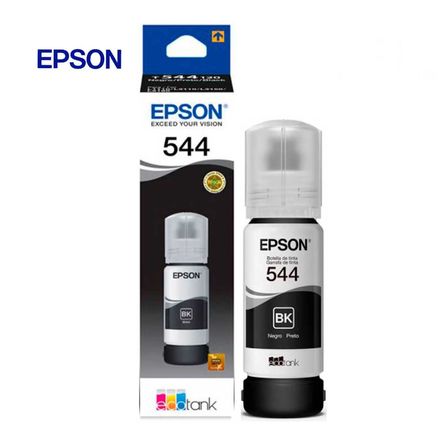BOTELLA DE TINTA EPSON, COLOR NEGRO, CONTENIDO 65ML (T544120-AL)