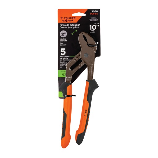 [PEX-10X] ALICATE PICOLORO-PINZAS DE EXTENSIÓN 10" MANGO COMFORT GRIP, TRUPER EXPERT (PEX-10X)
