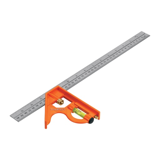 [ECT-16] ESCUADRA 16" DE COMBINACIÓN CON PUNZÓN PARA MARCAR TRUPER (ECT-16)