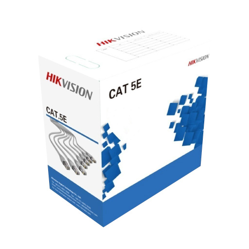 [HK-DS-1LN5E-E/E] ROLLO DE CABLE UTP 4 PARES CATEGORIA 5E HIKVISION (HK-DS-1LN5E-E/E)