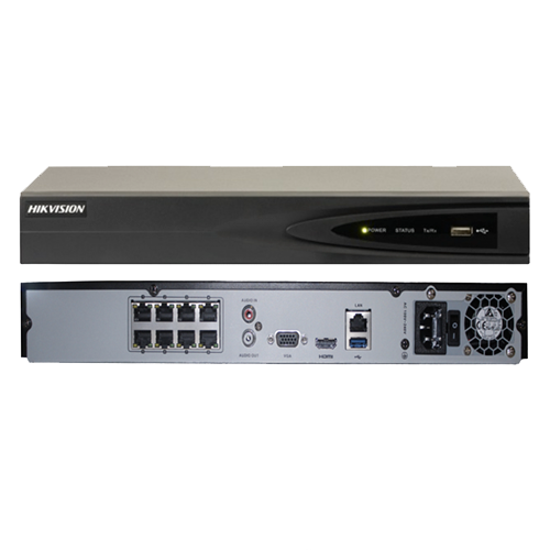 [DS-7608NI-E2/8P] NVR 8 CANALES 5MP POE -H264+ HIKVISION (DS-7608NI-E2/8P)