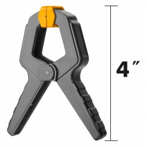 [HQSC0204] PINZA PRENSA PLASTICA DE RESORTE 4'' TIPO MORZA INGCO (HQSC0204)