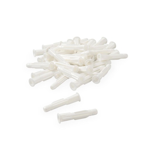 [TARUGO-BLANCO] TARUGOS DE PLASTICO TIPO CONICO EN COLOR BLANCO