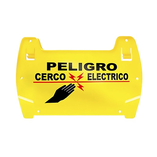 [HG-LTP] LETRERO DE ADVERTENCIA ESTANDAR, MOD H, AMAR, E2COL, D/ESTAMP (HG-LTP)