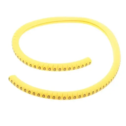 [T-1/NUM-0] MARCADOR TIPO ANILLO [1, 5-2, 5mm] [16-14AWG] #0 CAMSCO (T-1/NUM-0)