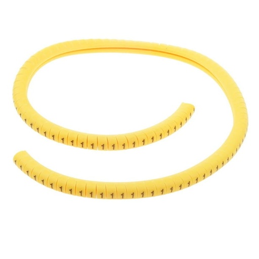 [T-1/NUM-1] MARCADOR TIPO ANILLO [1, 5-2, 5mm] [16-14AWG] #1 CAMSCO (T-1/NUM-1)