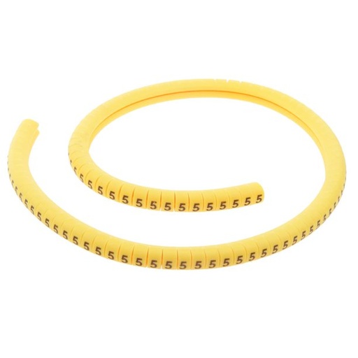 [T-1/NUM-5] MARCADOR TIPO ANILLO [1, 5-2, 5mm] [16-14AWG] #5 CAMSCO (T-1/NUM-5)