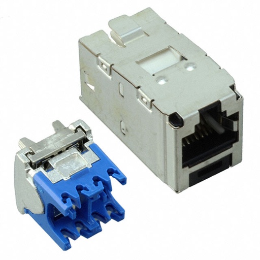 [CJS6X88TGY] JACK MODULAR RJ45 MINI-COM CAT 6A BLINDADO PANDUIT PANNET (CJS6X88TGY)