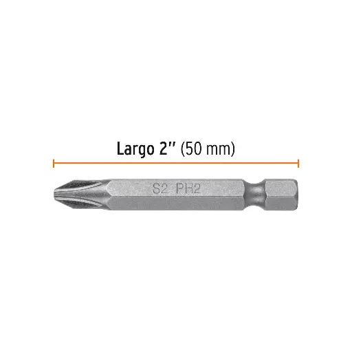 [PUDE-1202-15-UND] PUNTAS DE CRUZ PH2 LARGO 2" X UNIDAD, TRUPER EXPERT 100195 (PUDE-1202-15)