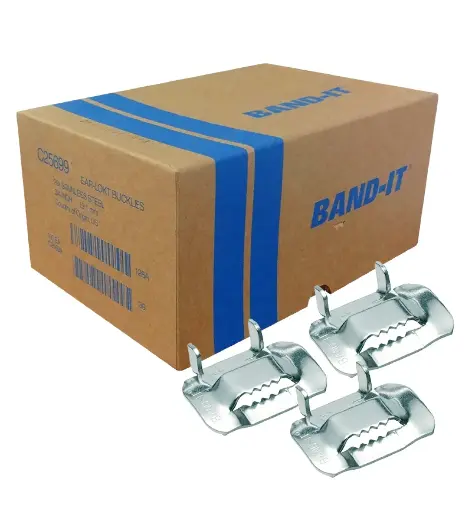 [C25699CN] HEBILLA DE ACERO INOXIDABLE 201SS 3/4'' CAJA 100UND BAND-IT (C25699CN)