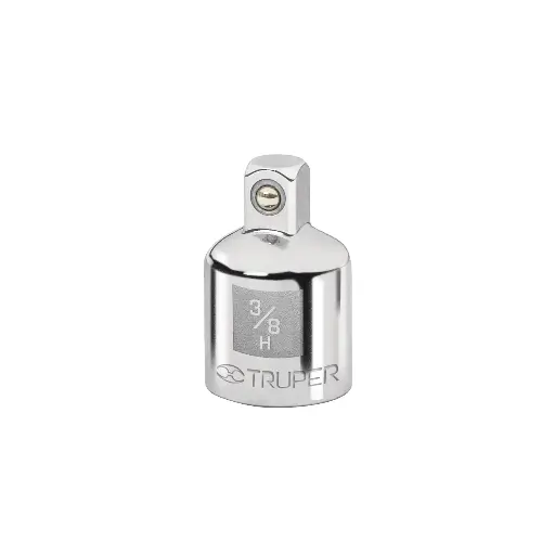[A-5255] ADAPTADOR PARA MATRACA DE CUADRO 3/8"(H) A CUADRO 1/4"(M), TRUPER 13423 (A-5255)
