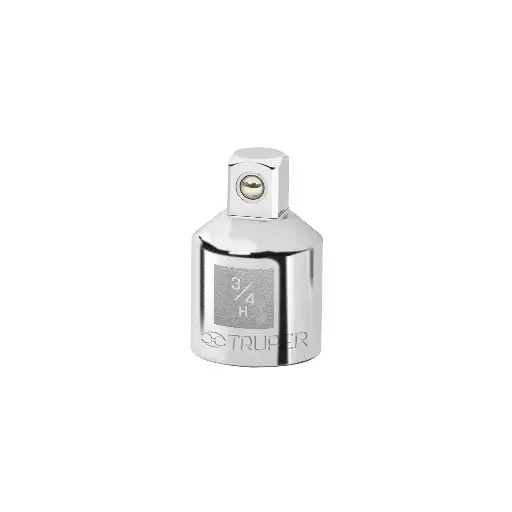 [A-5453] ADAPTADOR PARA MATRACA DE CUADRO 3/4"(H) A CUADRO 1/2"(M), TRUPER 13424 (A-5453)