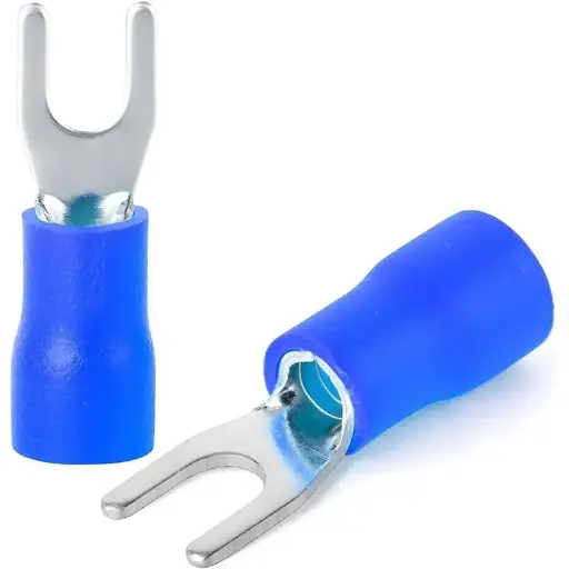 [SV2-5] TERMINAL AISLADO TIPO UÑA 14-16 AWG 3/16 (5.3 MM) - AZUL 100UND CNHOWDER (SV2-5)