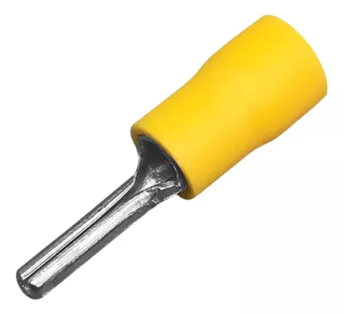 [PTV5.5-13] TERMINAL AISLADO TIPO PIN 12-10 AWG - AMARILLO 100UND CNHOWDER (PTV5.5-13)