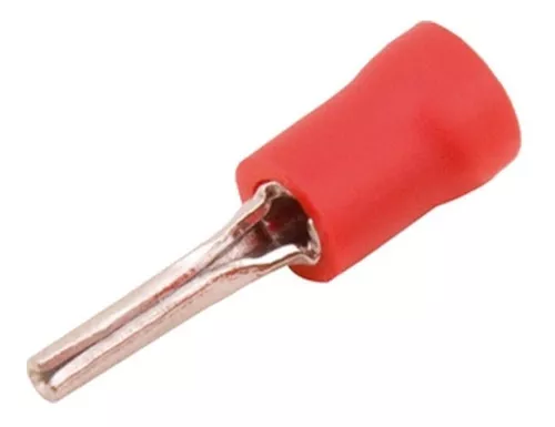 [PTV1.25-12] TERMINAL AISLADO TIPO PIN 20-18 AWG - ROJO 100UND CNHOWDER (PTV1.25-12)